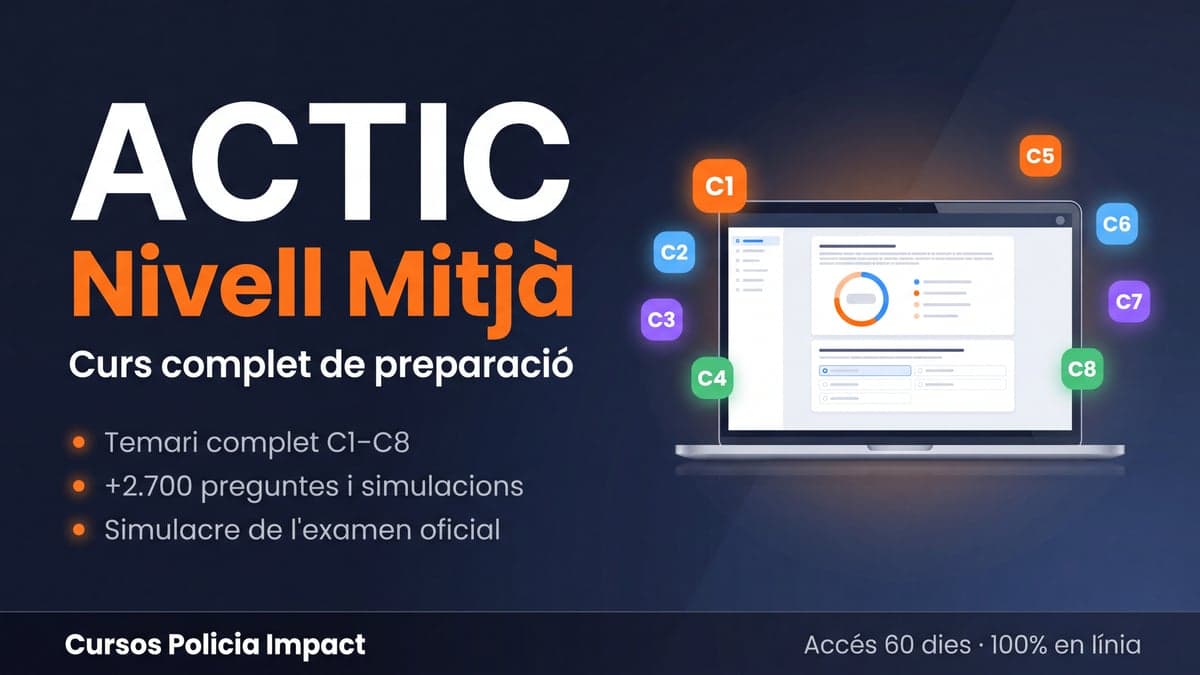 Curs ACTIC Mitjà (accés 60 dies)