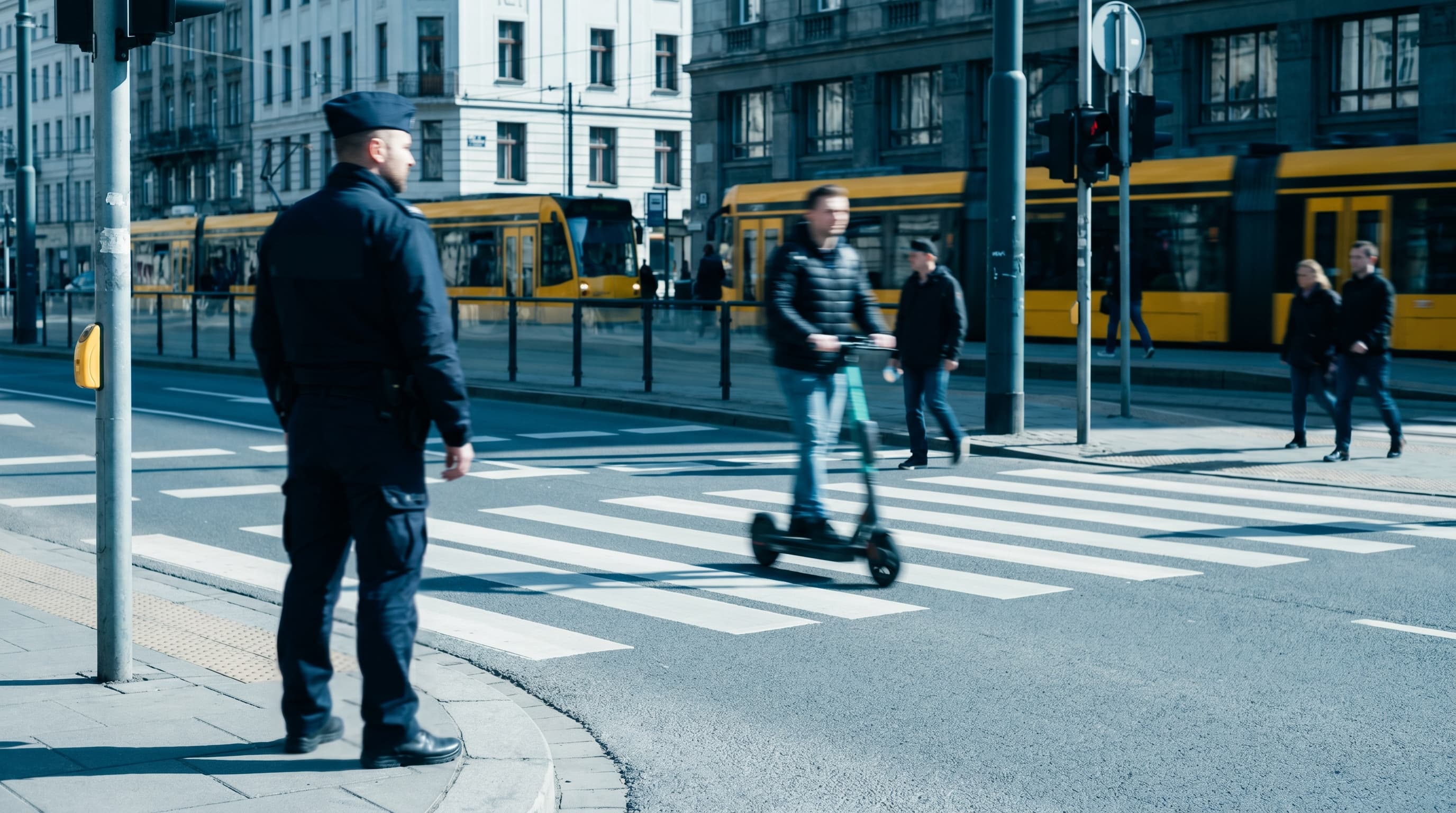 Actuación policial operativa ante la circulación de vehículos de movilidad personal (VMP)
